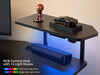 72″ Gaming Desk with LED Lights and Accessories