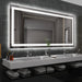 Large Dimmable LED Bathroom Wall Mirror