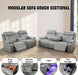 Ainehome Electric Motion Sectional Sofa Set