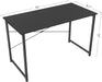 Modern Black Home Office Desk - 40″