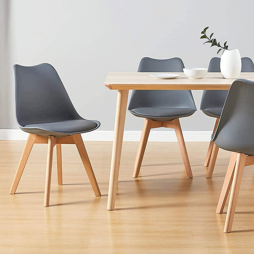 Grey Canglong Wood Chairs