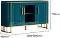 Green Contemporary Style Dining Cabinet Cupboard