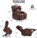 Recliner Chairs Electric Ergonomic for Elderly