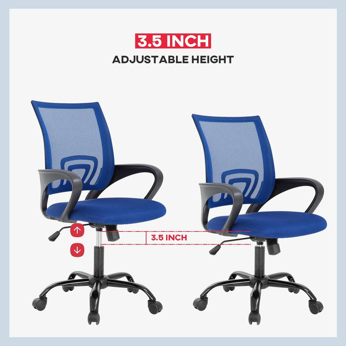 Affordable Ergonomic Mesh Office Chair with Back Support