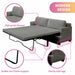 Grey Queen Sofa Bed with Pull Out Sleeper