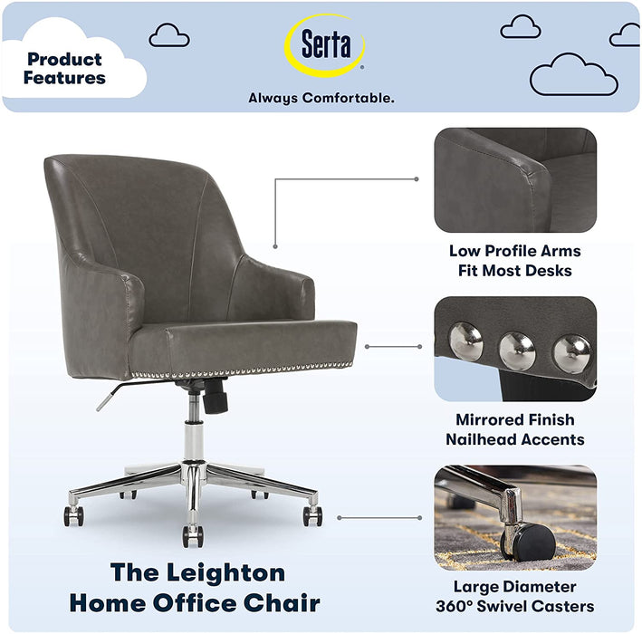 Memory Foam Office Chair with Adjustable Height