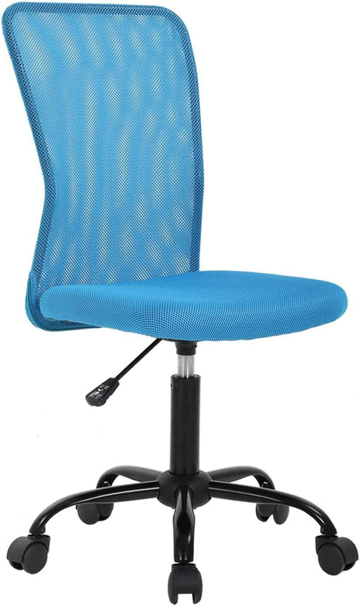 Cheap Blue Mesh Office Chair with Lumbar Support