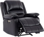 Faux Leather Electric Glider Reclining Chair