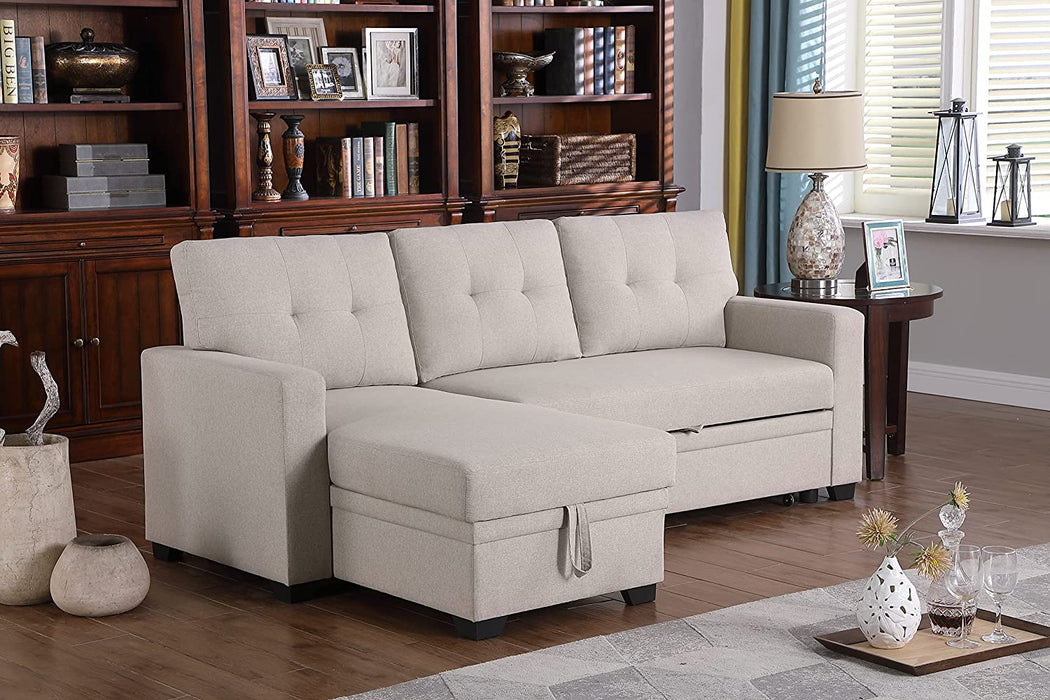 Beige Devion Furniture Mandy Sofabed