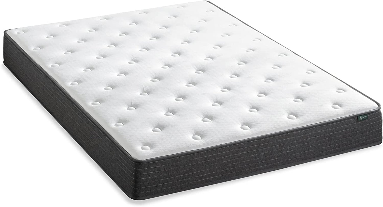 Queen Hybrid Pocket Spring Mattress, 8-Inch