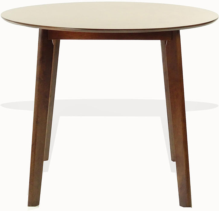 Solid Wood round Table and Side Chairs Set