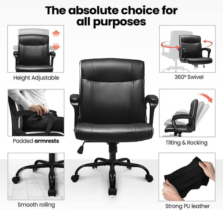 Ergonomic Office Chair with Lumbar Support