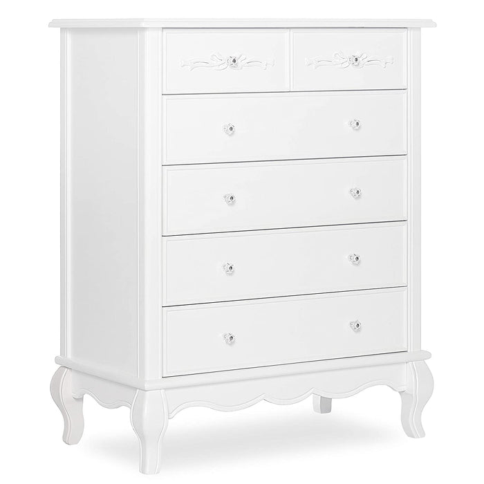 Aurora Frost Tall 6 Drawer Chest