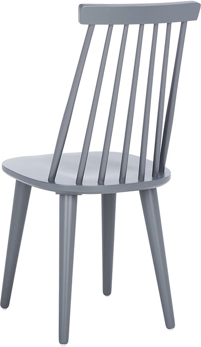 Grey Spindle Farmhouse Chairs