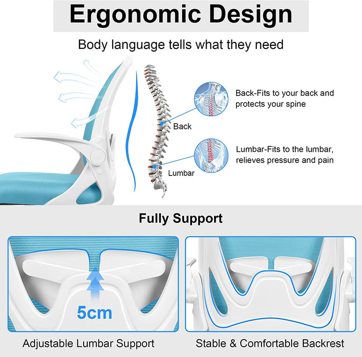 Ergonomic Mesh Office Chair with Adjustable Support