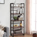 5-Shelf Folding Bookcase for Any Room