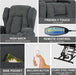 Power Recliner Chair with Vibration Massage and Heated