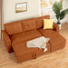 Reversible Sleeper Sectional with Chaise and Storage