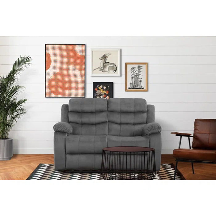 Docila 60'' Upholstered Reclining Loveseat