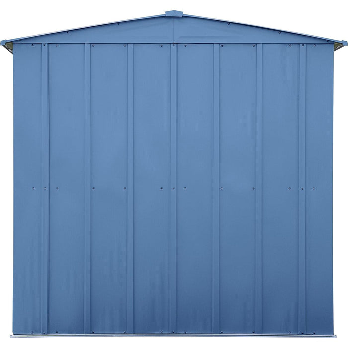 Classic Steel Storage Shed, 6X5, Blue Grey