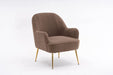 Velvet Tufted Accent Chair for Living Room