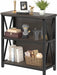 Rustic 3-Shelf Bookcase for Small Spaces