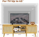 Rattan TV Console for 55 Inch TV