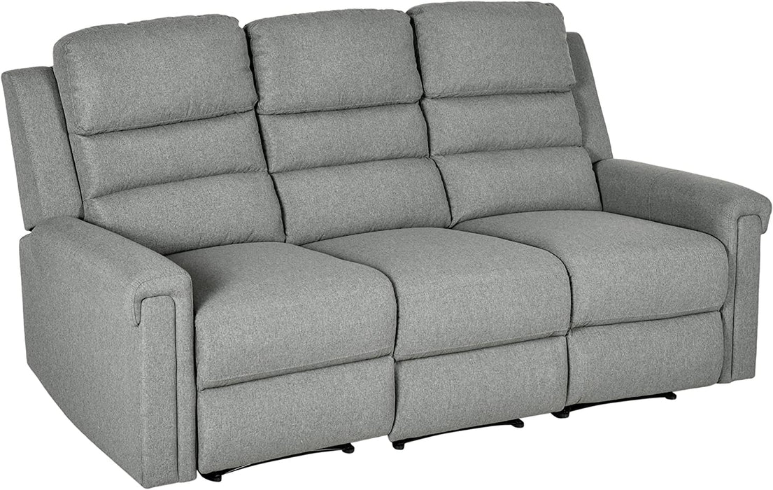 HOMCOM Living Room Chair Recliner Manual Recliner Sofa With