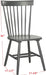 Charcoal Grey Farmhouse Chairs