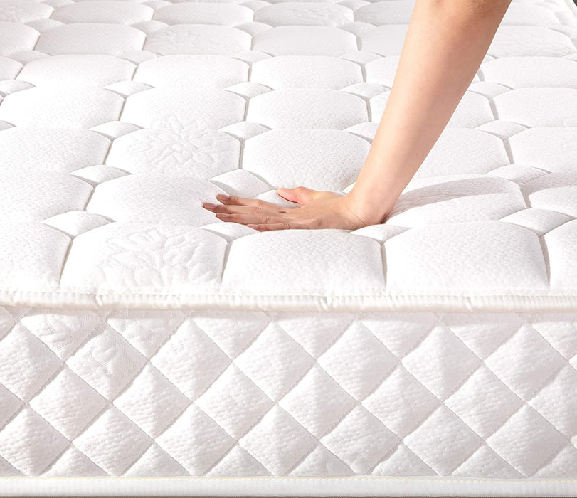 Full White 8 Inch Pocket Spring Mattress