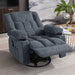 BOSMILLER Massage Swivel Rocker Recliner Chair