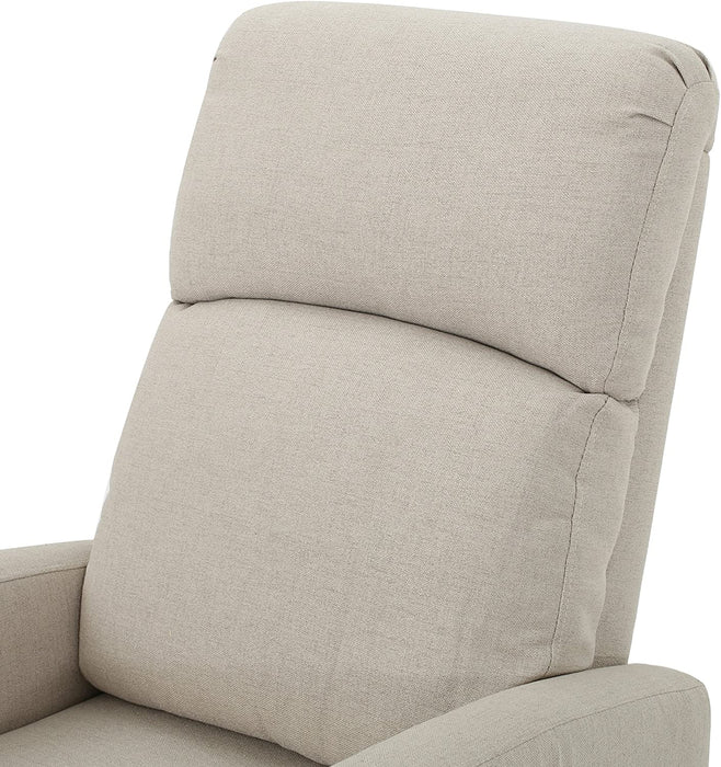 Wheat Giovanni Class Fabric Recliner