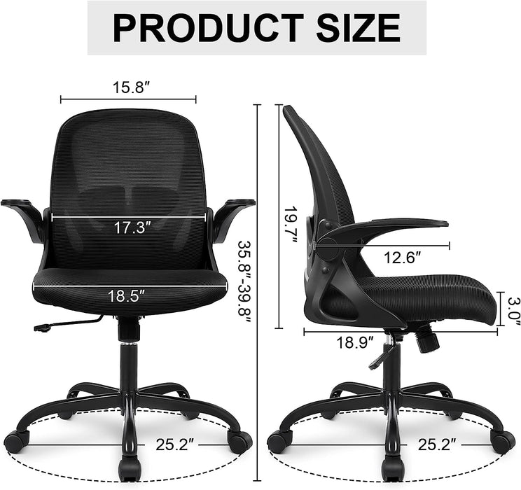 Ergonomic Mesh Office Chair with Adjustable Support