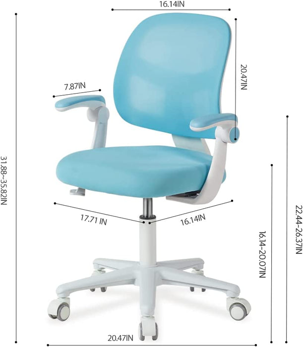 Ergonomic Kids' Study Chair with Height Control