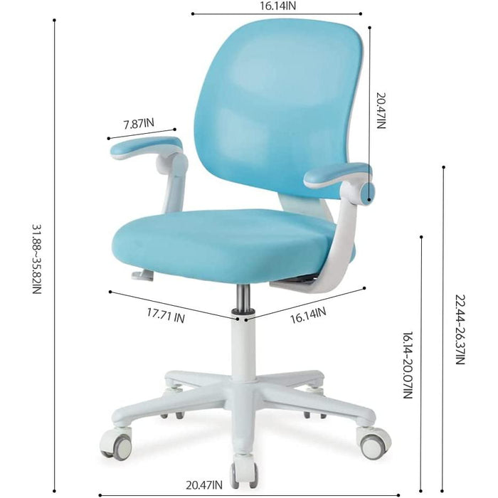Ergonomic Kids' Study Chair with Height Control