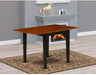Wooden Kitchen Table with Cherry Rectangular Tabletop