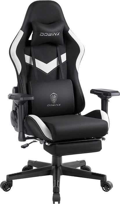 Ergonomic Gaming Chair with Massage and Footrest