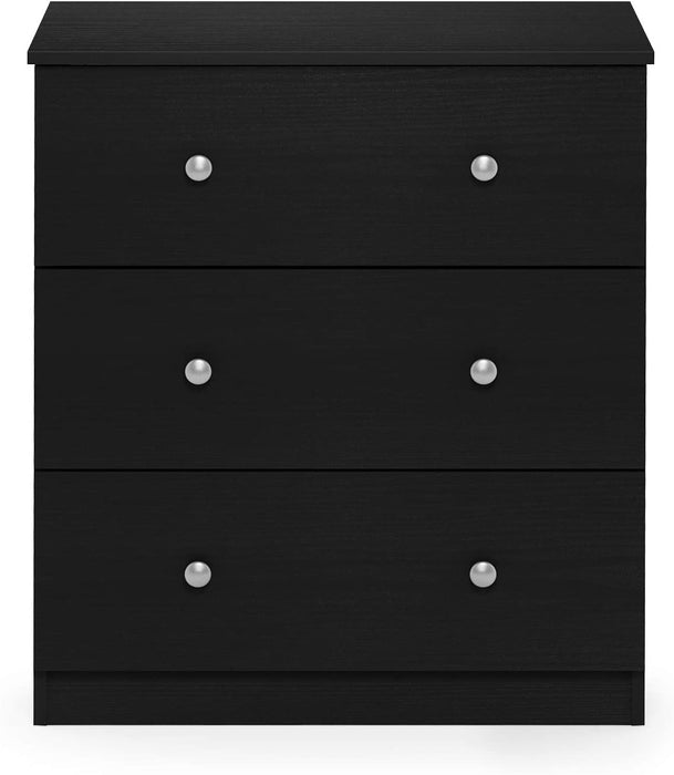 Blackwood 3-Drawer Simple Dresser