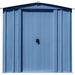 Classic Steel Storage Shed, 6X5, Blue Grey