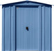 Classic Steel Storage Shed, 6X5, Blue Grey