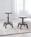 Torjin Industrial Adjustable Height Barstool