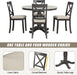 5-Piece round Dining Table Set