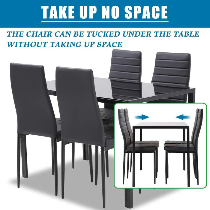 Rectangular Modern Dining Table Set for Small Spaces