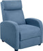 Ergonomic Adjustable Fabric Recliner Chair