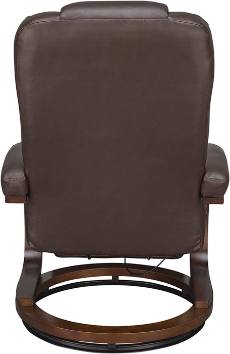 RV Euro Chair Recliner Modern Design, Mahogany