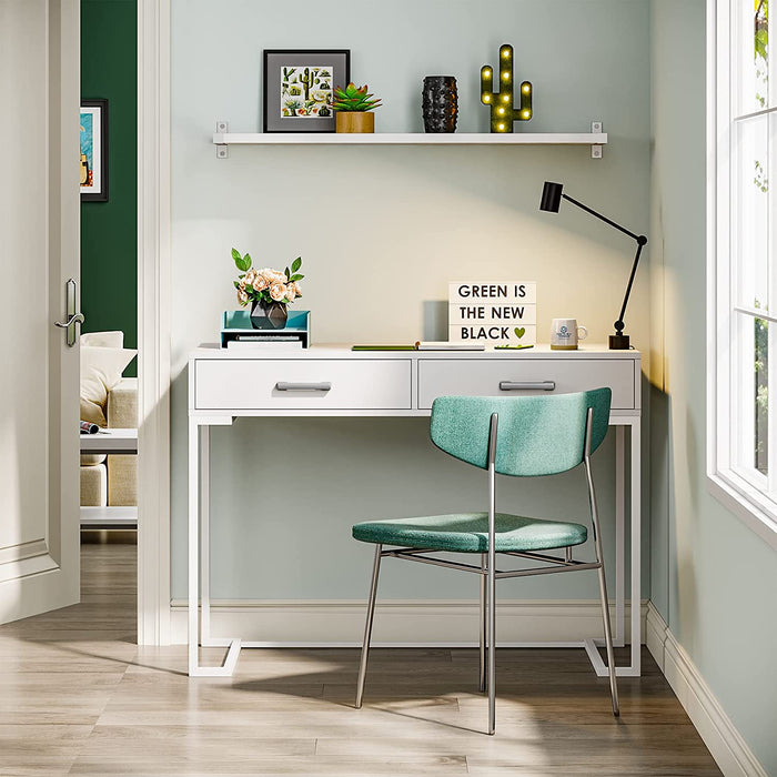 White Vanity Table Dressing Desk