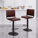 Modern Swivel Barstools, Set of 2