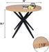 Modern 36″ round Dining Table for 2-4 Persons