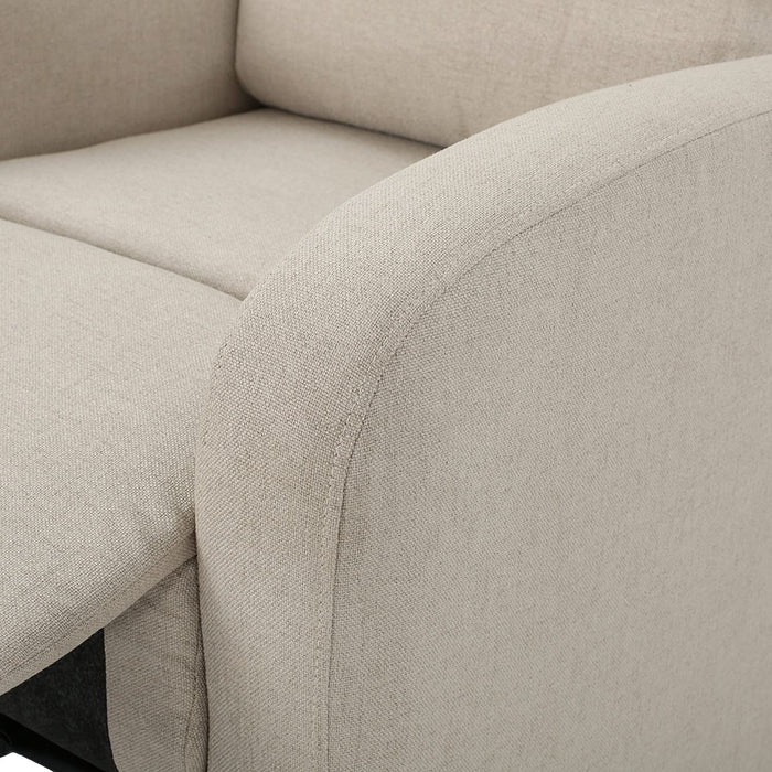 Wheat Giovanni Class Fabric Recliner