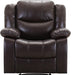 Brown Leather Recliner Chair